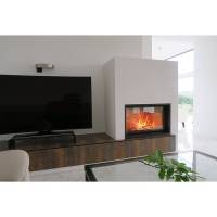 Entreprise installateur professionnel foyer à bois double combustion SCHMID 87 H secteur de Affoux (69 Rhône)