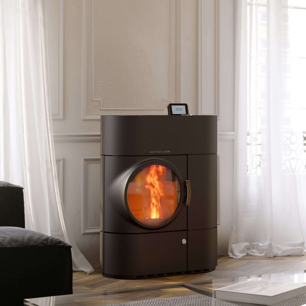 Poêle Mixte Austroflamm : L'Alliance Parfaite du Bois et du Granulé